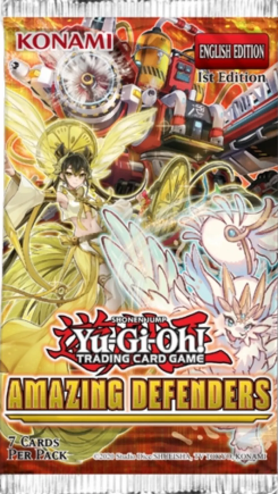 Konami Yu-Gi-Oh Boosters>Yu-Gi-Oh: Amazing Defenders - Booster