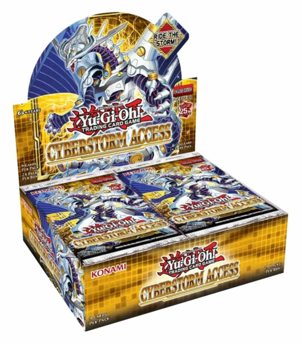 Konami Yu-Gi-Oh Boosterboxen>Yu-G-Oh: Cyberstorm Access - Boosterbox