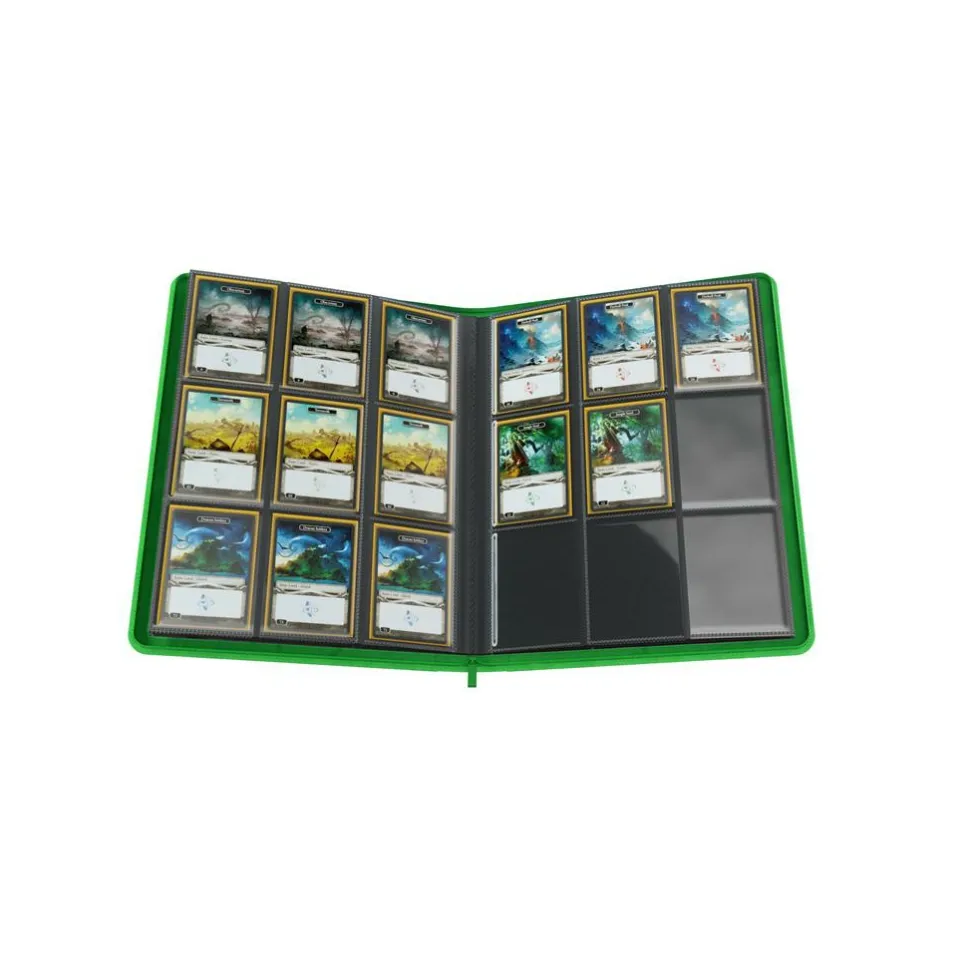 Gamegenic Opbergmappen>Zip-Up Album 18-Pocket Green