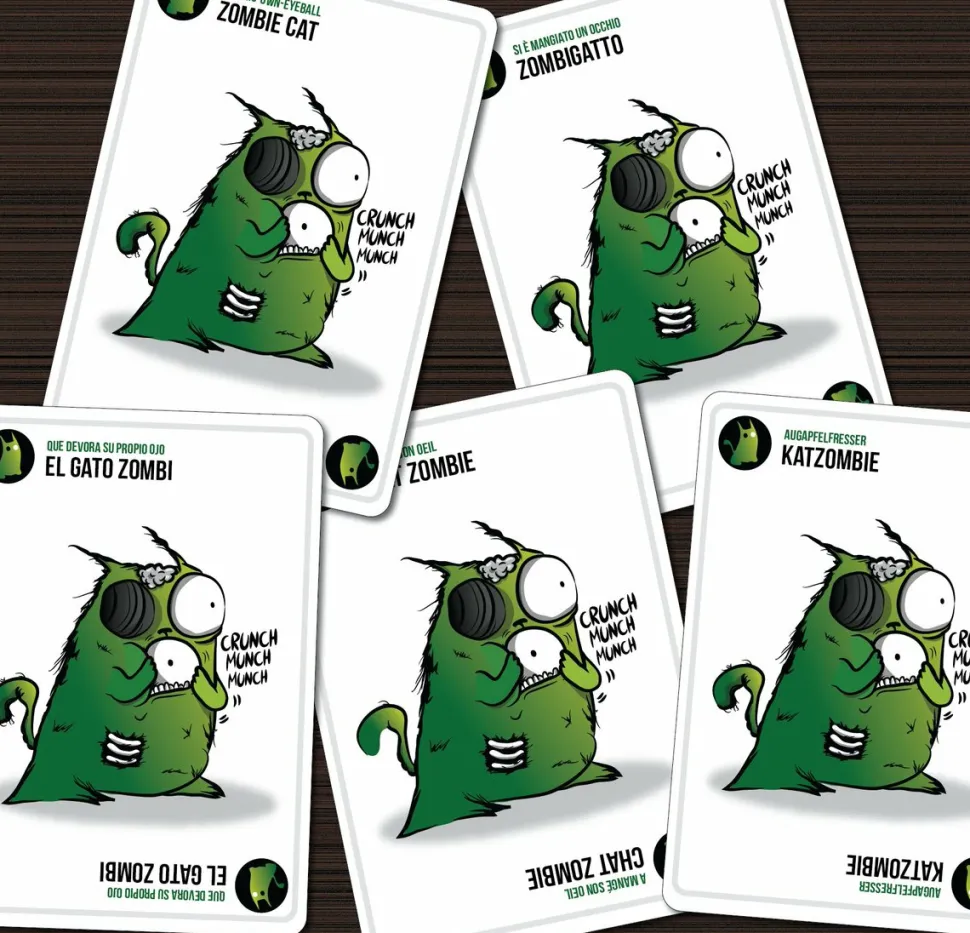 Exploding Kittens Kaartspellen>Zombie Kittens - En