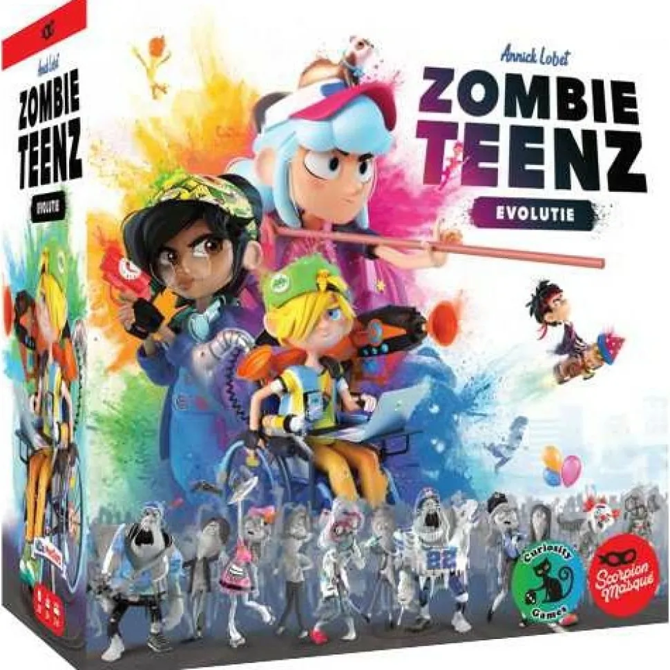 Hot Games Samenwerking Bordspel>Zombie Teens Evolution Bordspel Nl