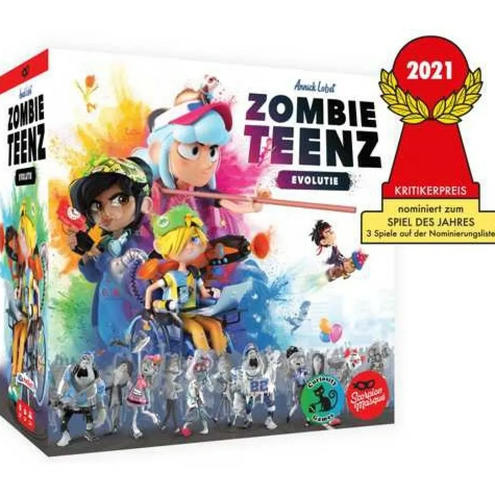 Hot Games Samenwerking Bordspel>Zombie Teens Evolution Bordspel Nl